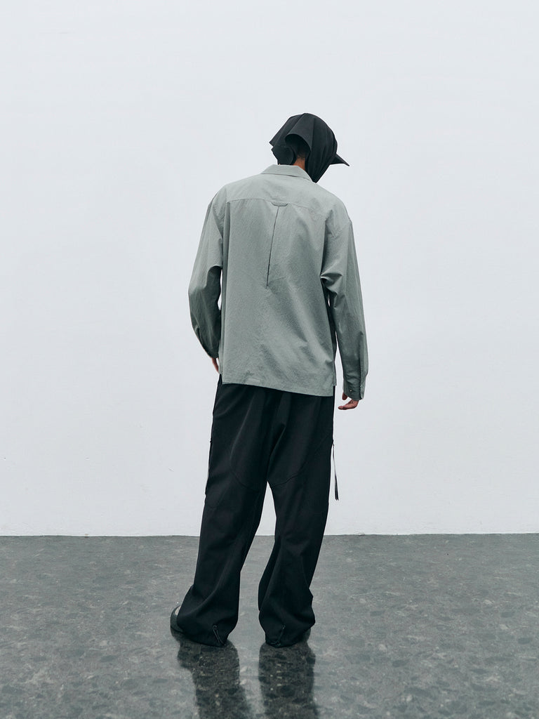 AIR VENT OPEN COLLAR SHIRT