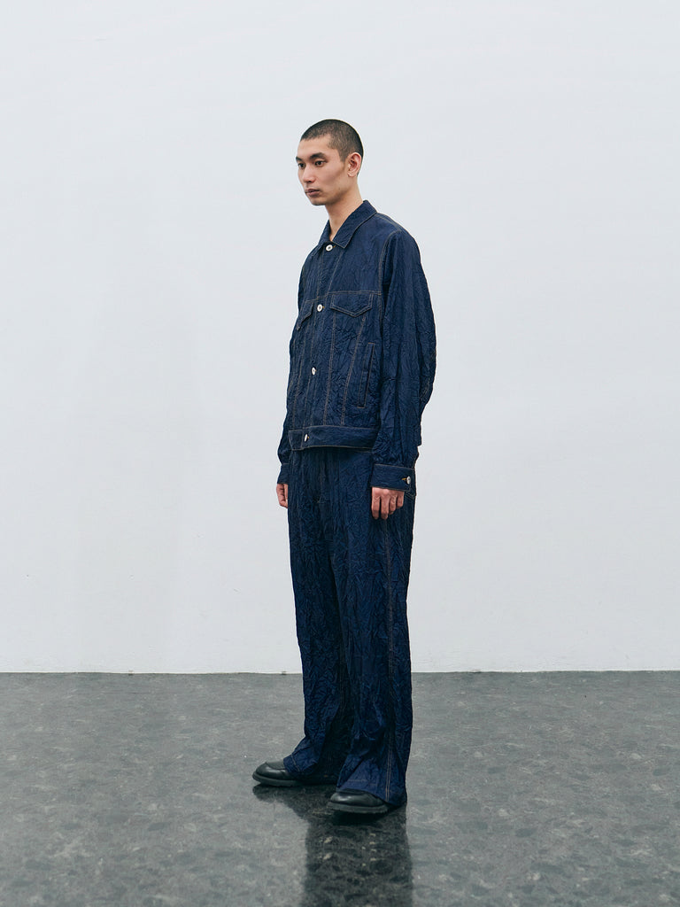 WRINKLE NYLON TT JACKET