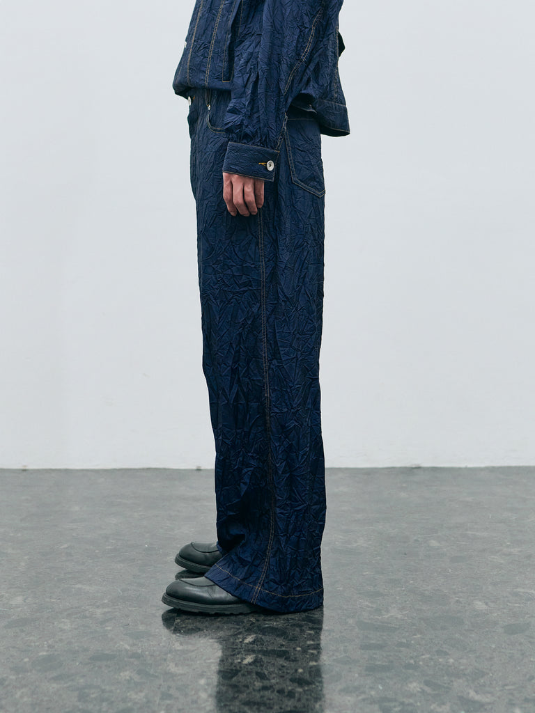 WRINKLE NYLON TD PANTS